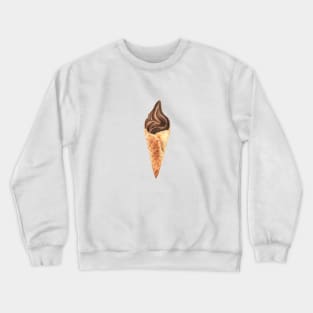 Chocolate ice cream Crewneck Sweatshirt